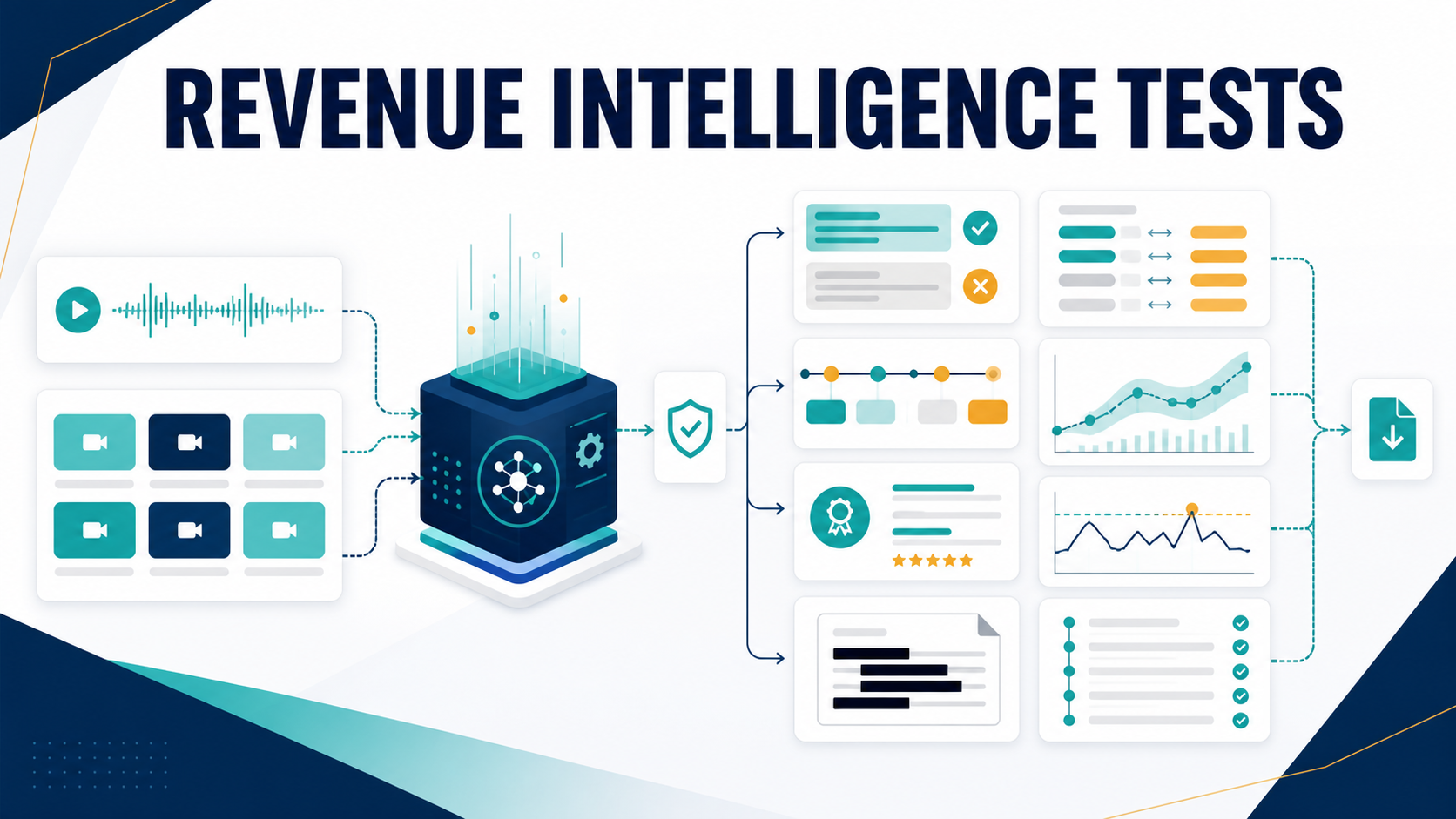 Revenue intelligence evaluation with governed call capture, transcript accuracy, CRM reconciliation, opportunity timelines, forecast monitoring and export